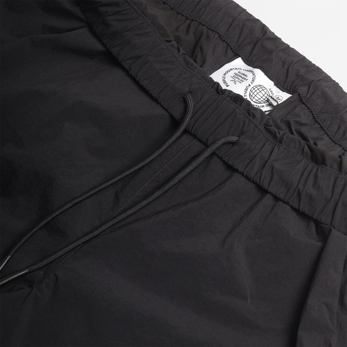 Purple Mountain Observatory Track Shorts, Black, Detail Shot 3