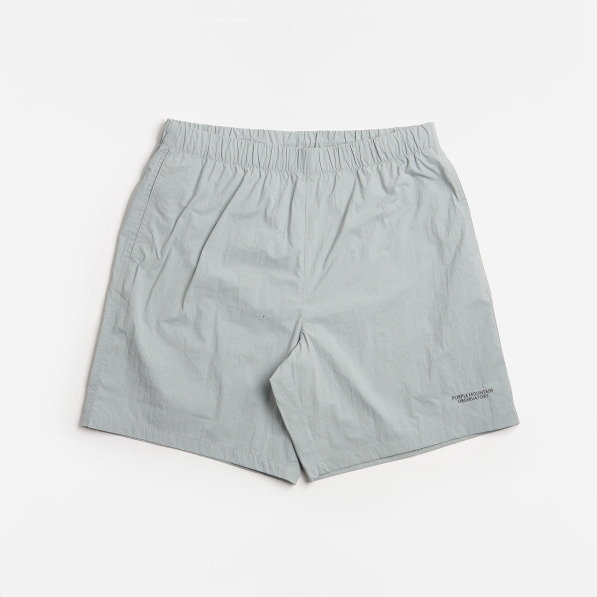 main Purple Mountain Observatory Track Shorts, Grey, Detail Shot 1