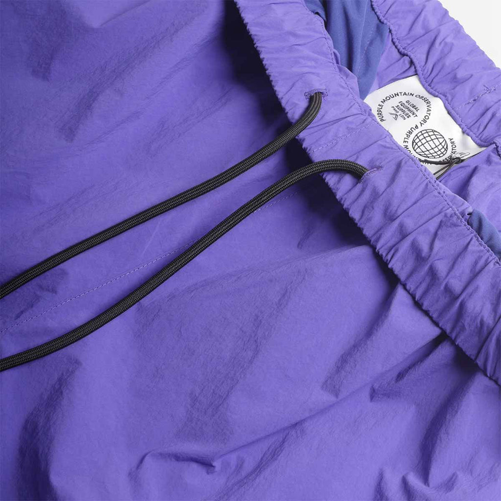Purple Mountain Observatory Track Shorts, Purple, Detail Shot 3