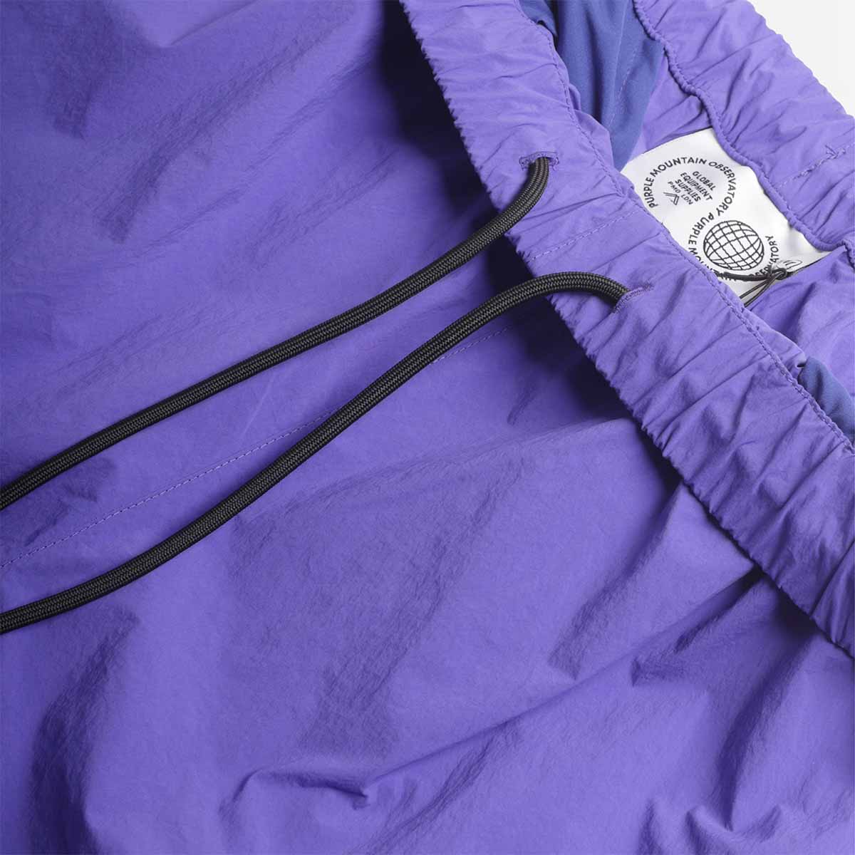 main Purple Mountain Observatory Track Shorts, Purple, Detail Shot 3