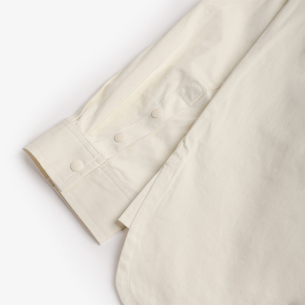 Purple Mountain Observatory Trail Shirt, Cream, Detail Shot 4