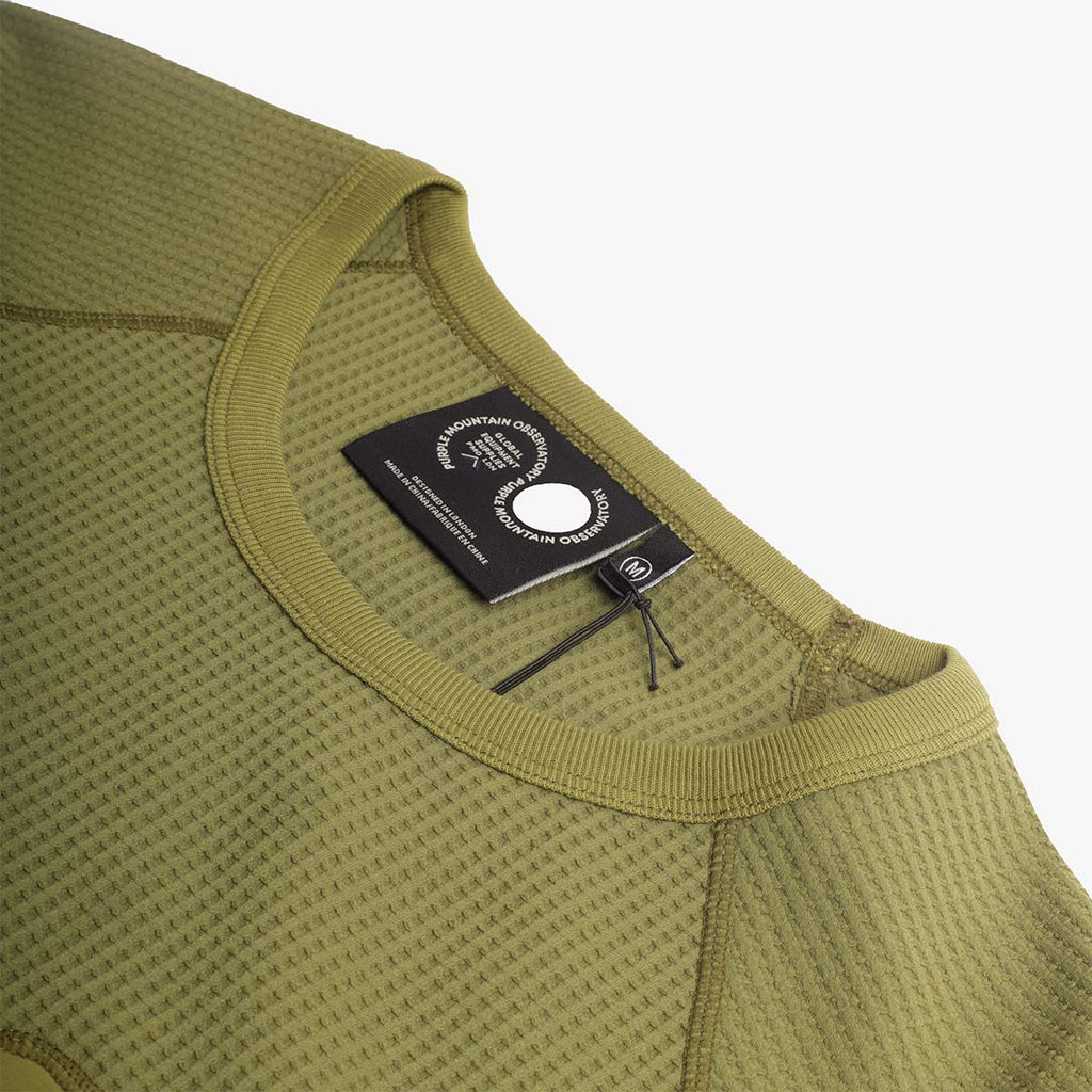 Purple Mountain Observatory Waffle Long Sleeve T-Shirt