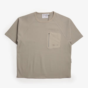T-shirt gaufré de l'observatoire de la Montagne Pourpre - Béton