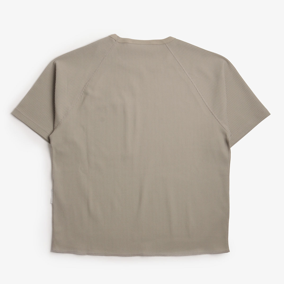 main Purple Mountain Observatory Waffle T-Shirt, Concrete, Detail Shot 2