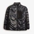 Purple Mountain Observatory Waves Light Puffa Jacket, Black, Detail Shot 1