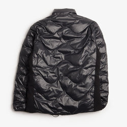 thumbnail Purple Mountain Observatory Waves Light Puffa Jacket, Black, Detail Shot 2