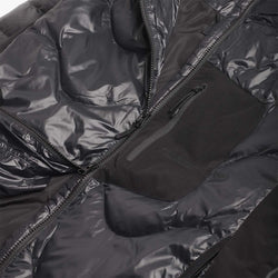 thumbnail Purple Mountain Observatory Waves Light Puffa Jacket, Black, Detail Shot 4