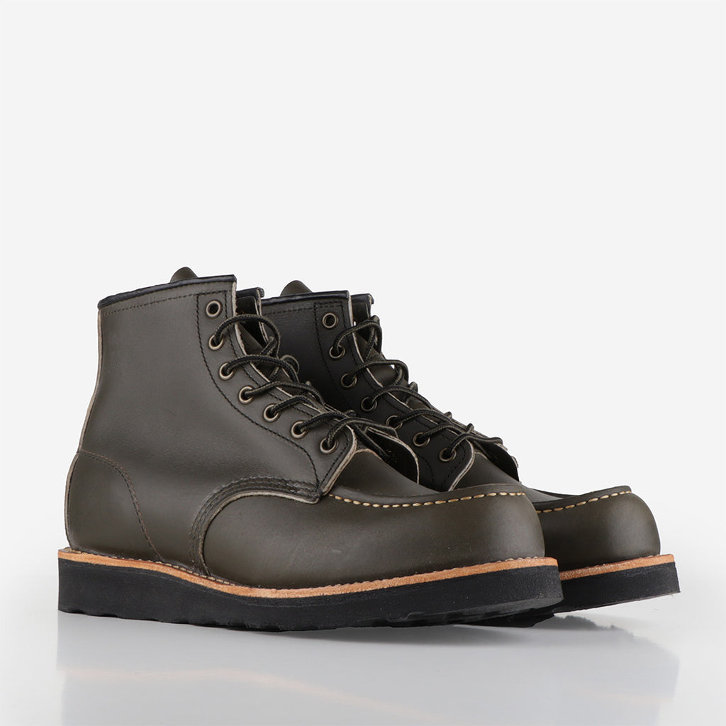 Red Wing Classic 6" Moc Toe Boot, Alpine Portage, Detail Shot 2