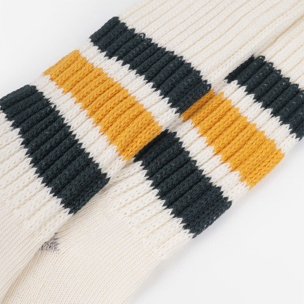 Rototo Coarse Ribbed Old School Crew Socks