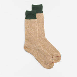 Rototo Double Face Crew Socks - Beige