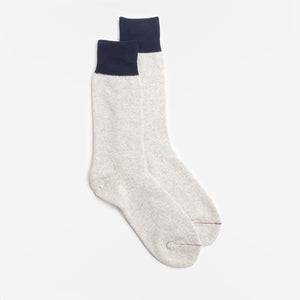 Rototo Double Face Crew Socks - Grey