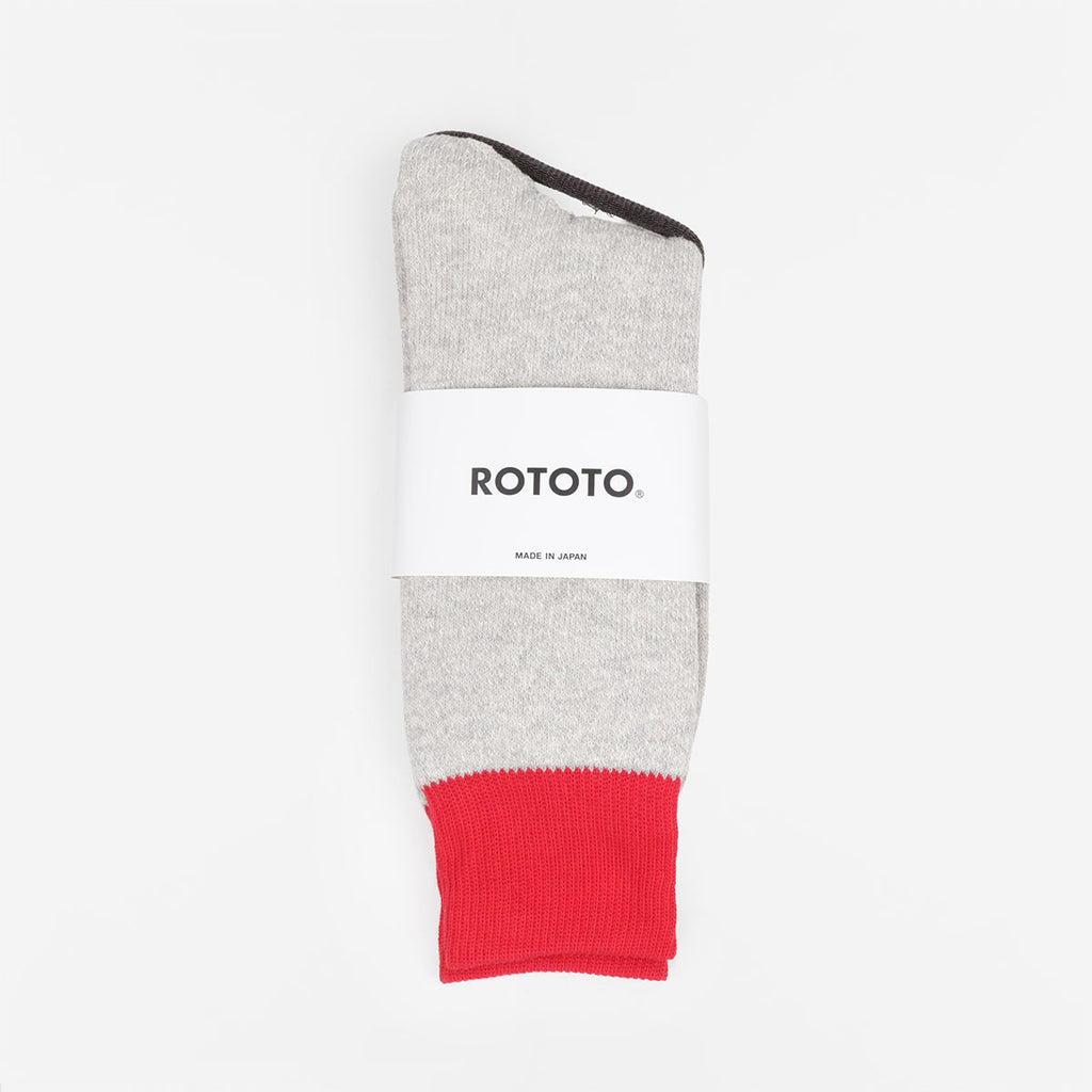 Rototo Double Face Crew Socks