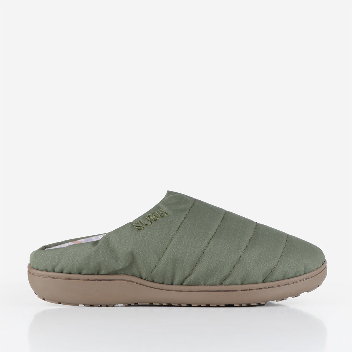 main SUBU Nannen Field Sandals, Olive, Detail Shot 1