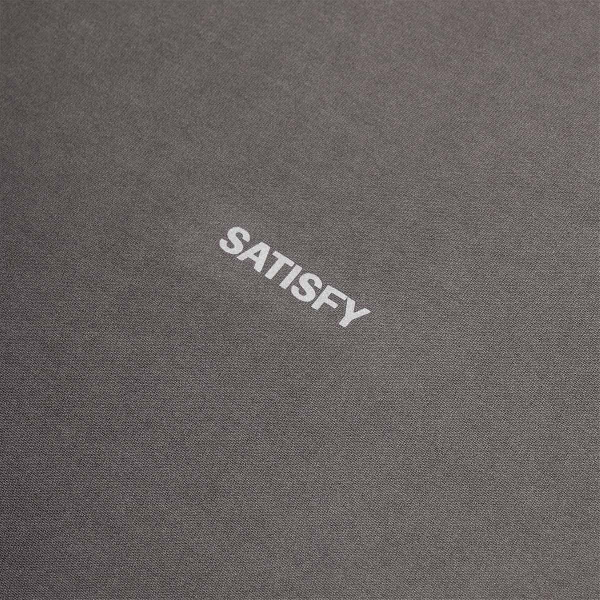 Satisfy AuraLite T-Shirt, Pigment Black, Detail Shot 3