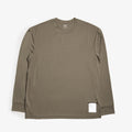 Satisfy Auralite Long T-Shirt, Dusty Olive, Detail Shot 1