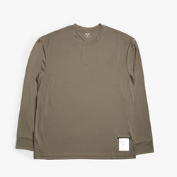 thumbnail Satisfy Auralite Long T-Shirt, Dusty Olive, Detail Shot 1
