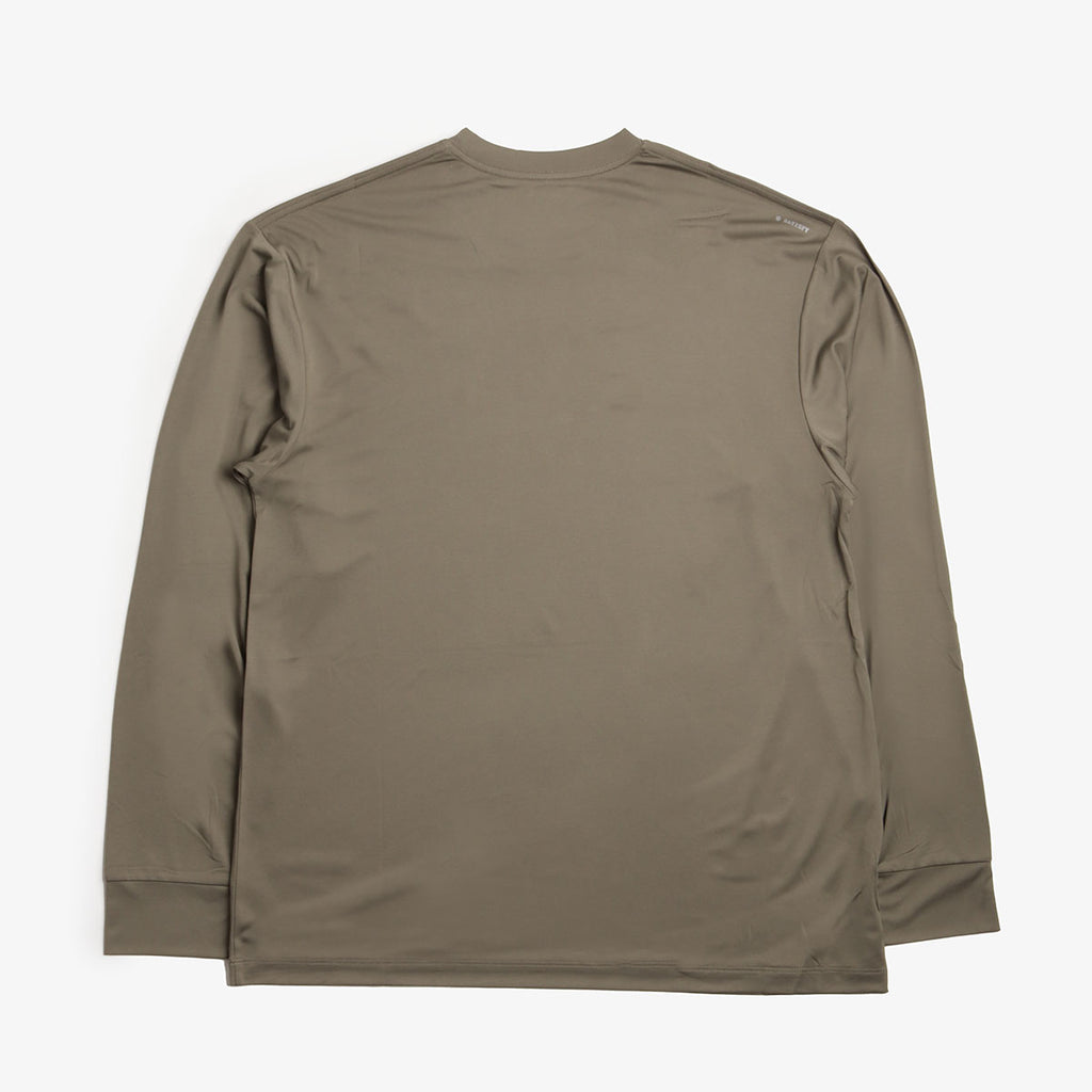 Satisfy Auralite Long T-Shirt, Dusty Olive, Detail Shot 4