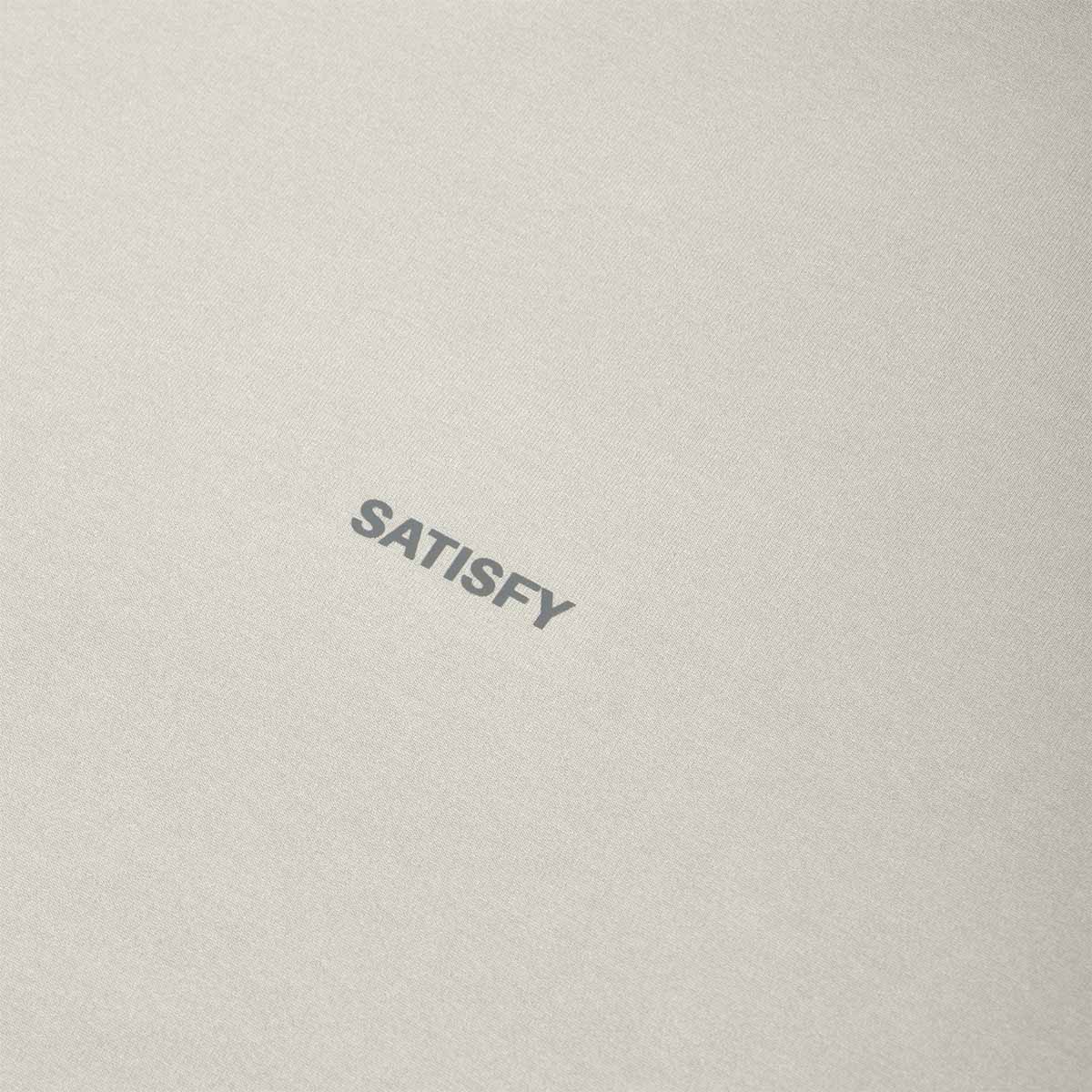 main Satisfy Auralite T-Shirt, Aluminium, Detail Shot 3