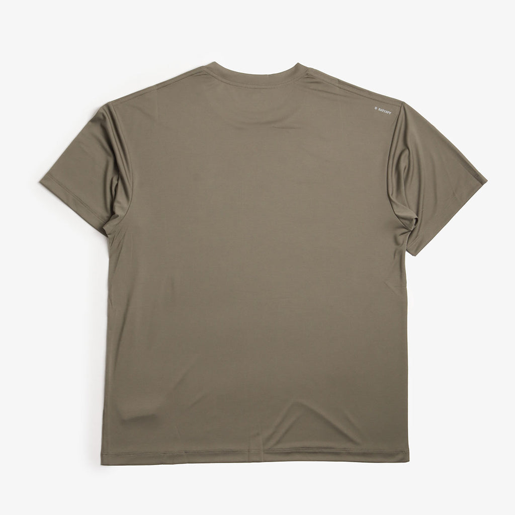 Satisfy Auralite T-Shirt, Dusty Olive, Detail Shot 3