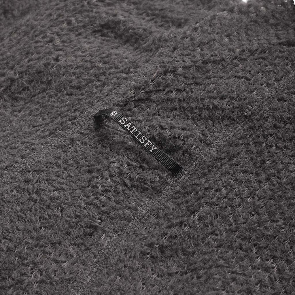 Satisfy FuzzFleece AD Light Hoodie, Phantom, Detail Shot 5