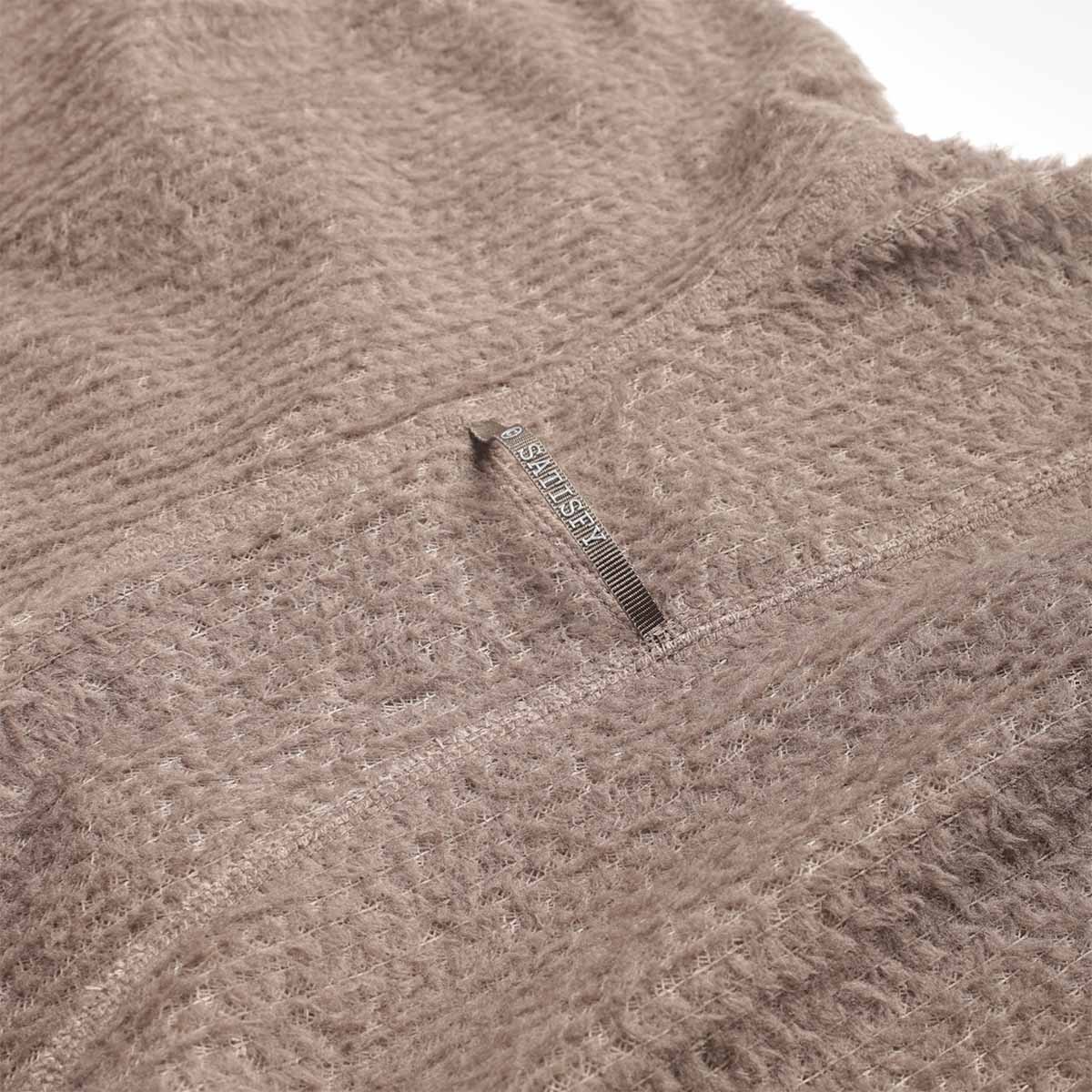 Satisfy FuzzFleece AD Light Hoodie, Falcon, Detail Shot 5