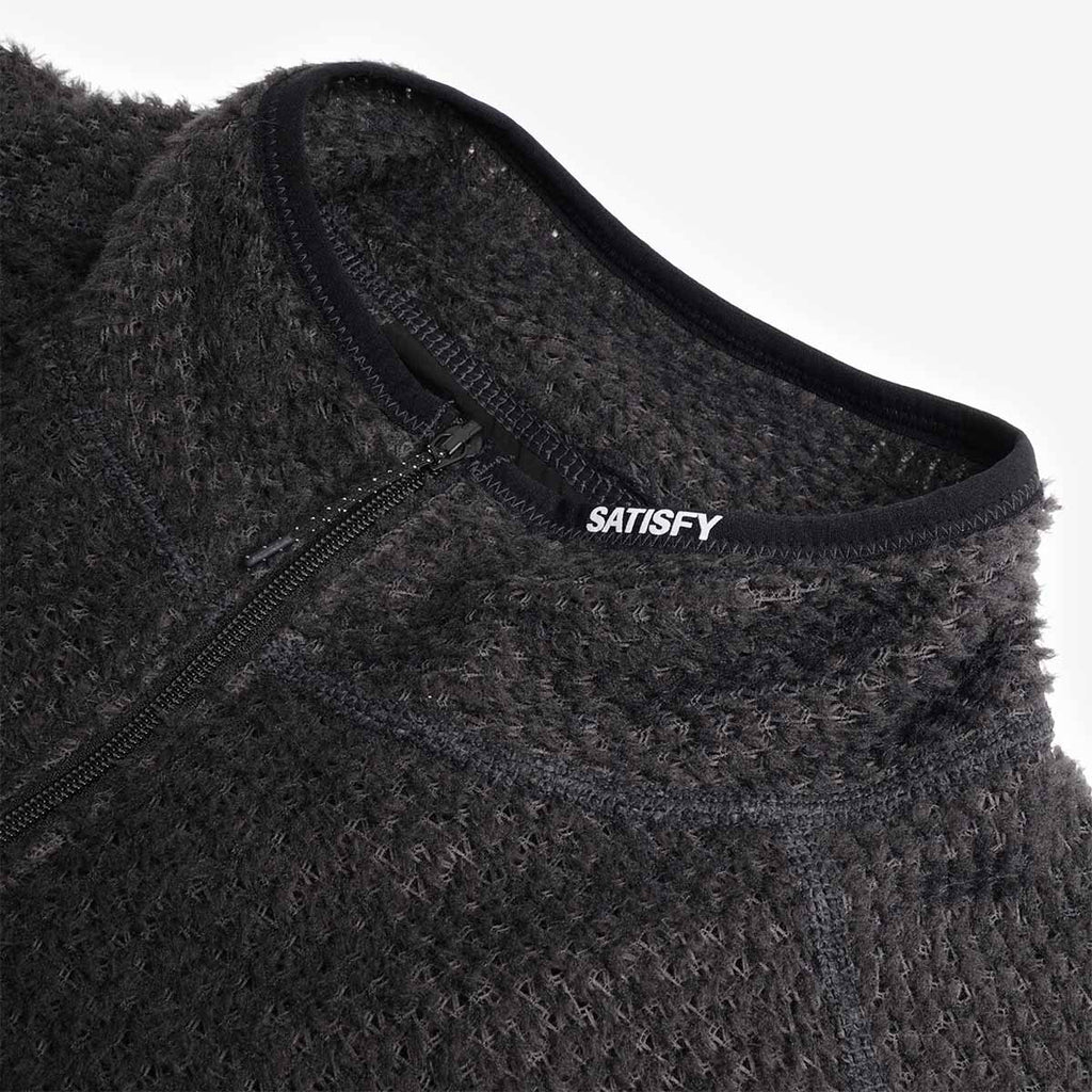 Satisfy Fuzzfleece Ad Half Zip Sweatshirt - Phantom
