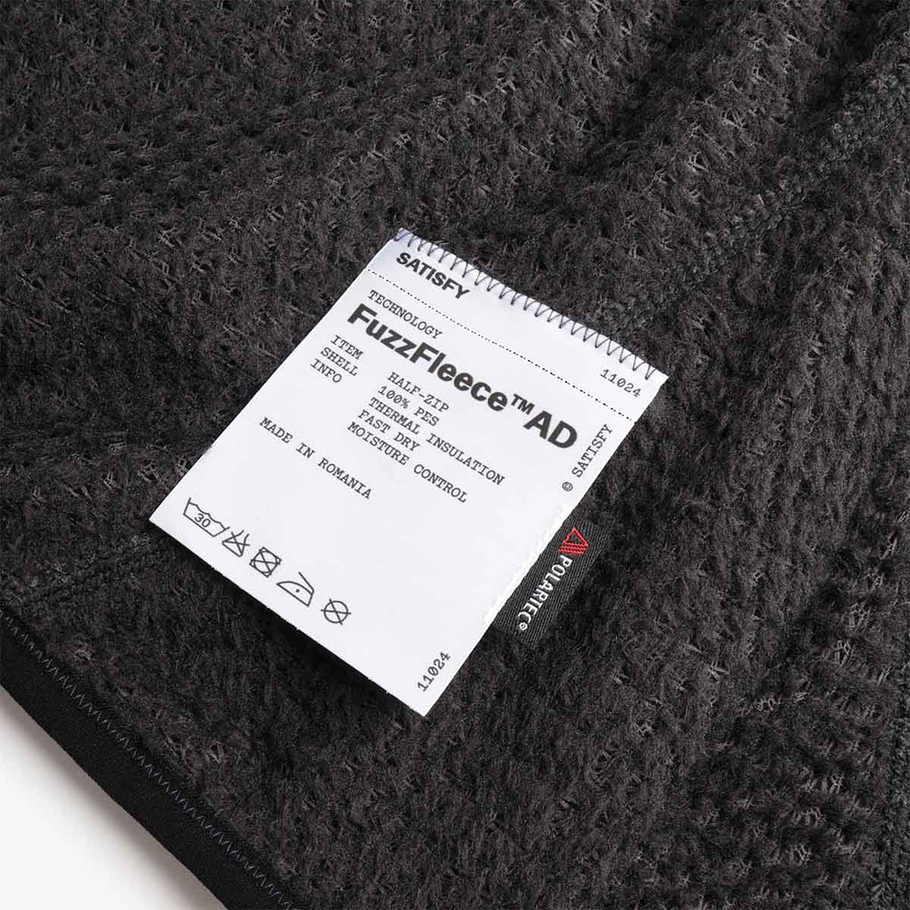 Satisfy Fuzzfleece Ad Half Zip Sweatshirt - Phantom