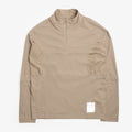 Satisfy Fuzzfleece Octa Half-Zip Sweatshirt in Fallen Rock, front view