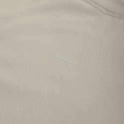 thumbnail Satisfy FuzzFleece Octa Long T-Shirt, Vetiver, Detail Shot 3