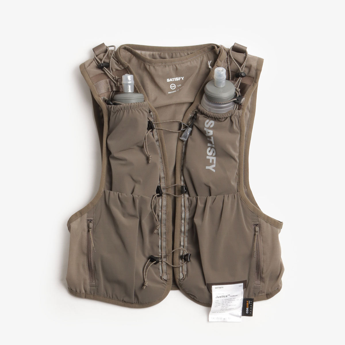Satisfy Justice Cordura Hydration Vest 5L, Falcon, Detail Shot 1