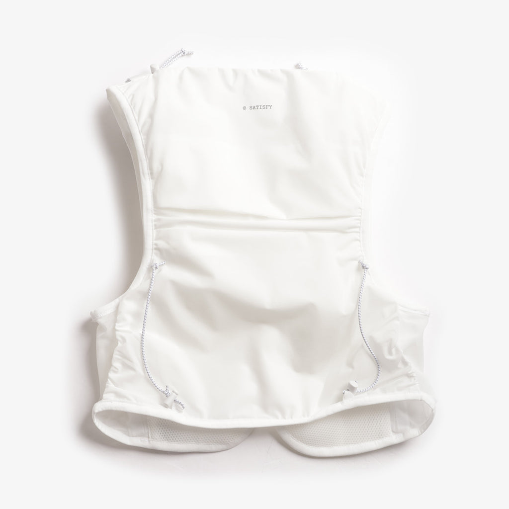 Satisfy Justice Cordura Hydration Vest 5L, Off-White, Detail Shot 2