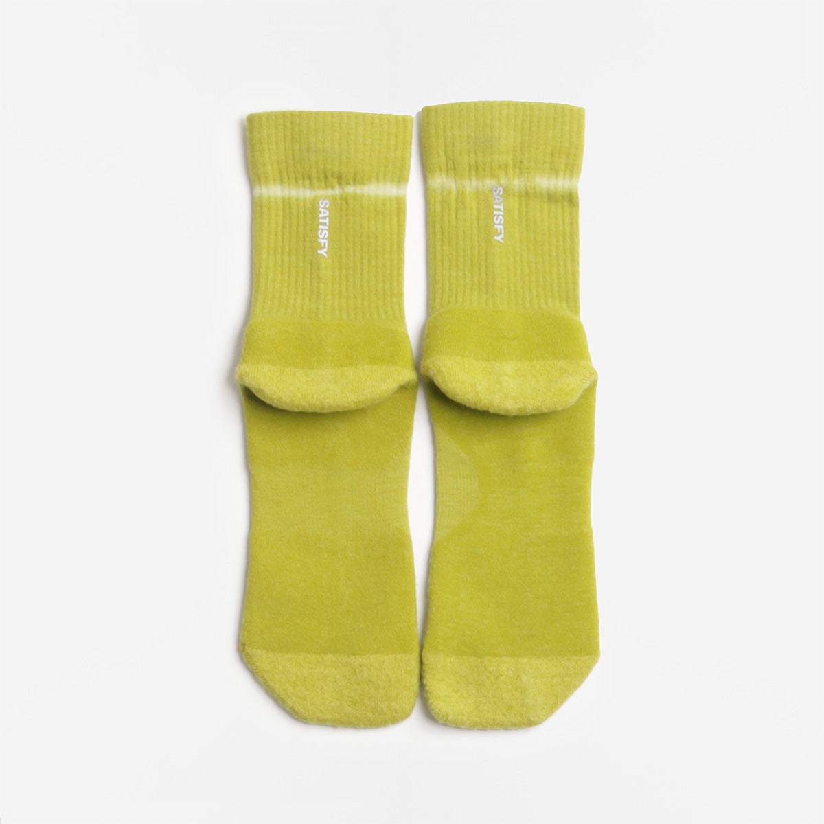 Satisfy Merino Nylon Tube Socks, Tie-Dye Grenbole Green, Detail Shot 3