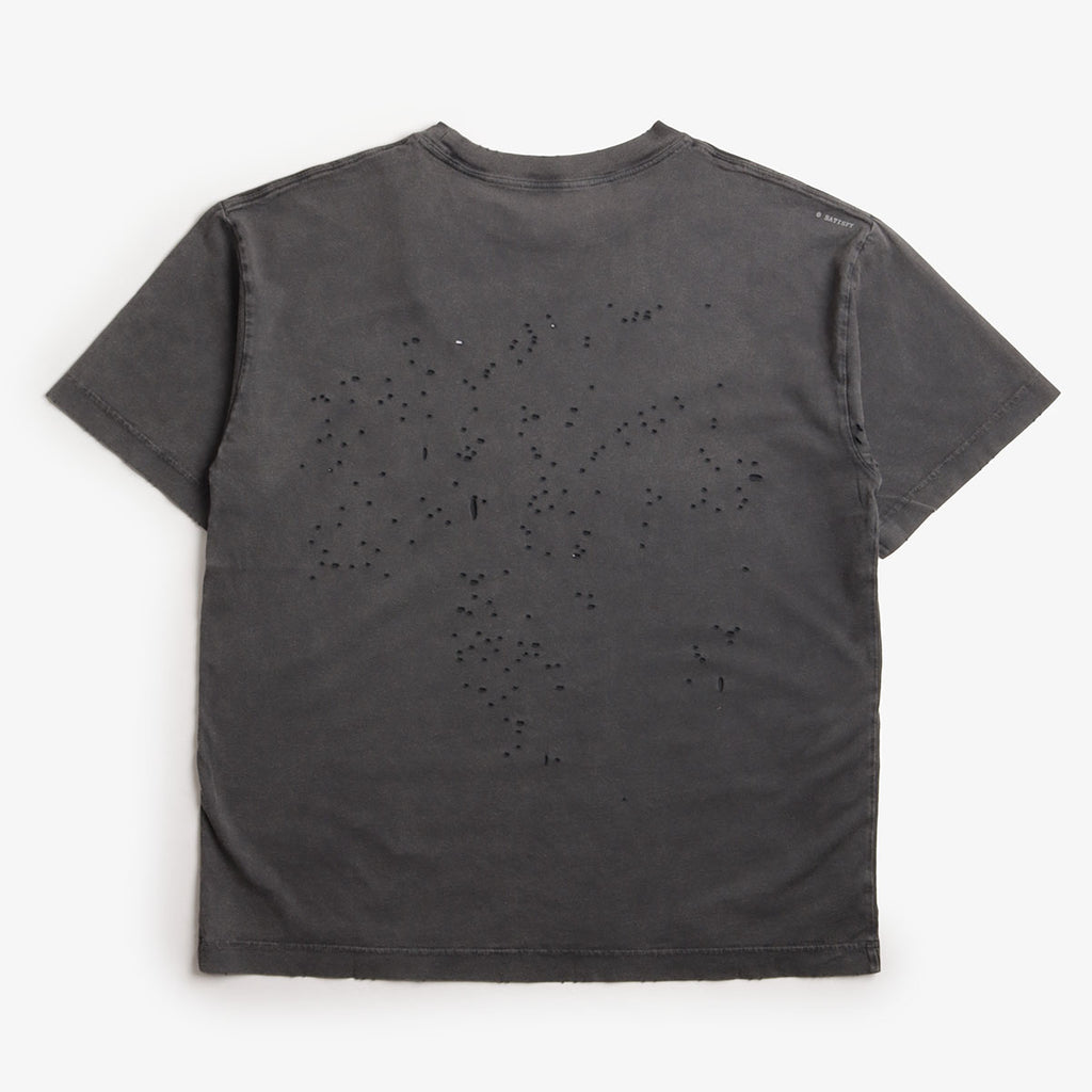 Satisfy MothTech T-Shirt, Aged Black, Detail Shot 2