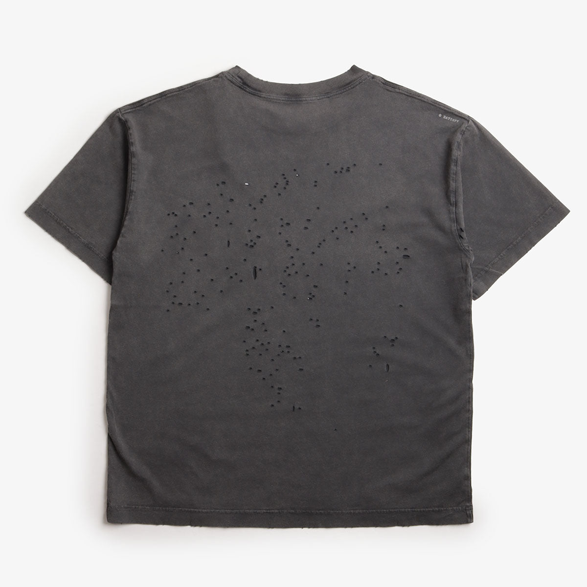 Satisfy MothTech T-Shirt, Aged Black, Detail Shot 2