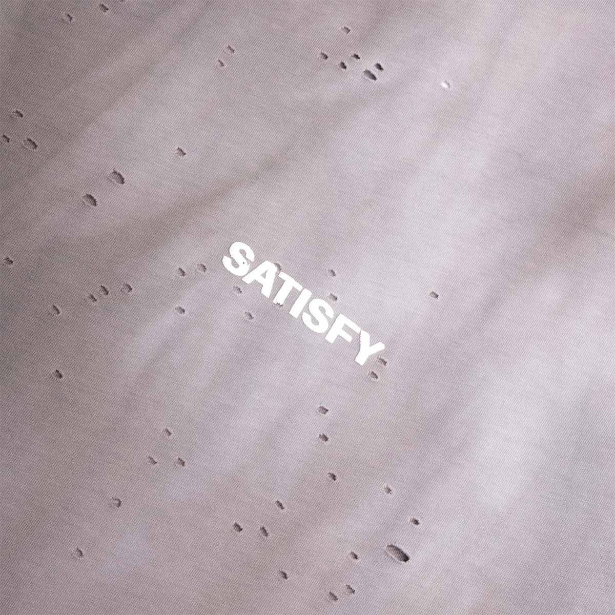Satisfy MothTech T-Shirt, Sun Bleached Shark, Detail Shot 4