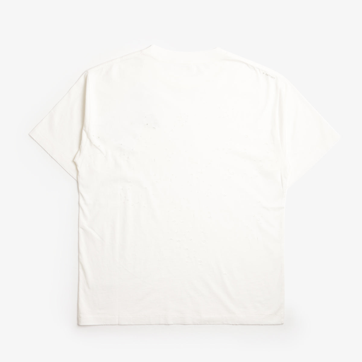 Satisfy MothTech T-Shirt, Off-White, Detail Shot 2