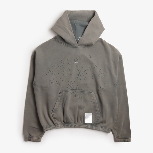 Satisfy MothTech Hoodie, Faded Black, Detail Shot 1