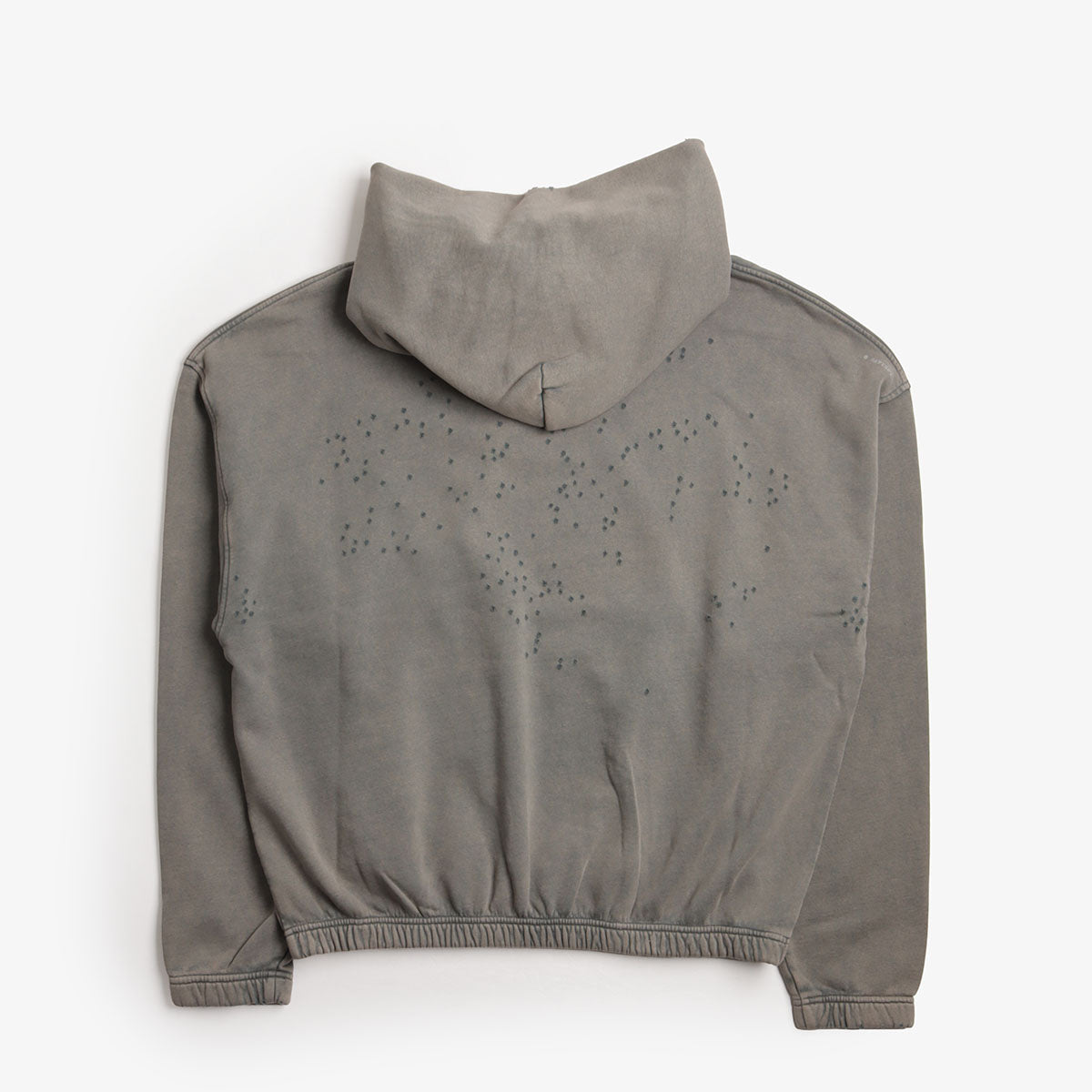 Satisfy MothTech Hoodie, Faded Black, Detail Shot 7