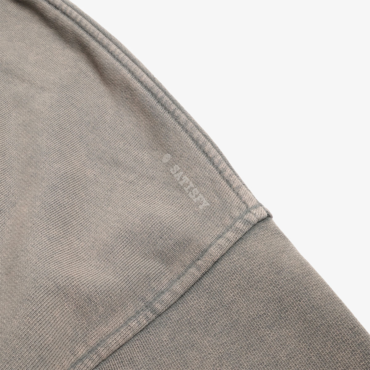 Satisfy MothTech Hoodie, Faded Black, Detail Shot 8