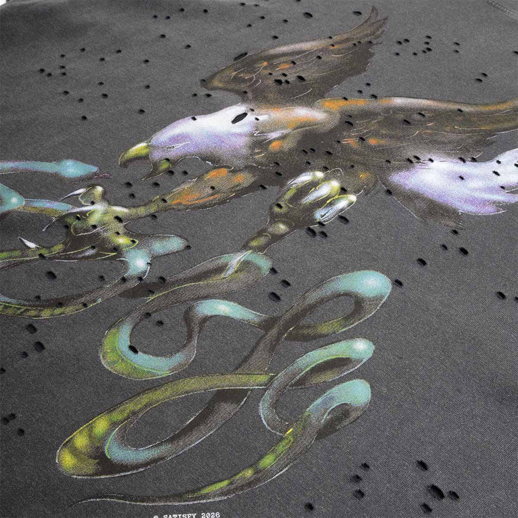 Satisfy Mothtech Airbrush Eagle T-Shirt