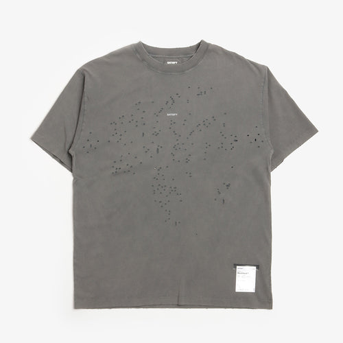 Satisfy Mothtech T-Shirt in Faded Black, front view
