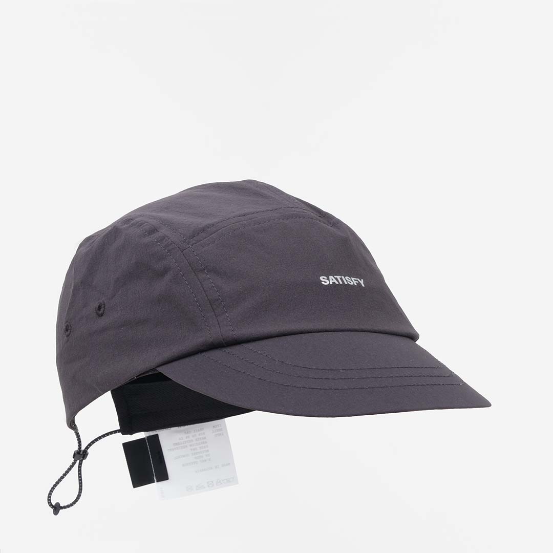 Satisfy PeaceShell Cordura Trail Cap, Black, Detail Shot 1