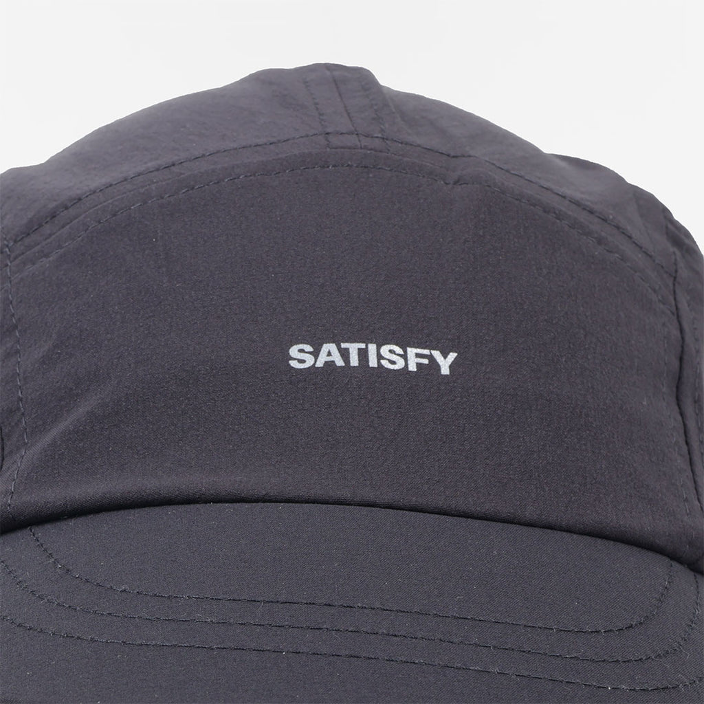 Satisfy PeaceShell Cordura Trail Cap, Black, Detail Shot 4