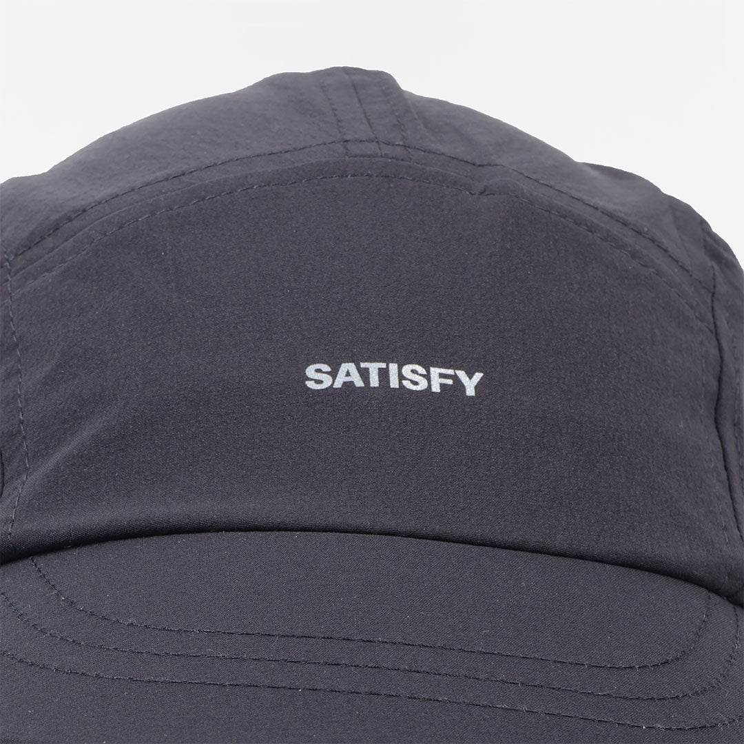 Satisfy PeaceShell Cordura Trail Cap, Black, Detail Shot 4
