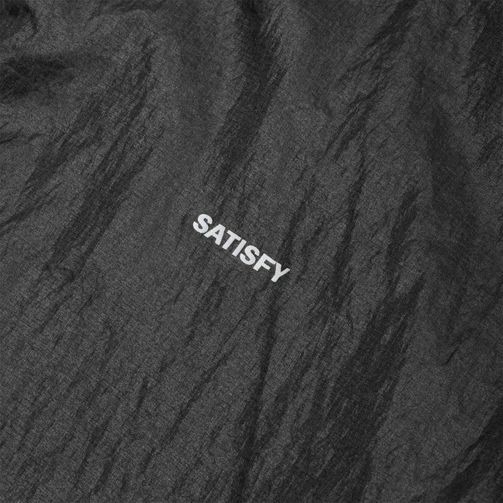 Satisfy Pertex Diamond Windbreaker, Black, Detail Shot 5