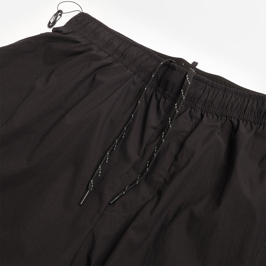 Satisfy Rippy Cordura 5" Trail Shorts, Black, Detail Shot 2