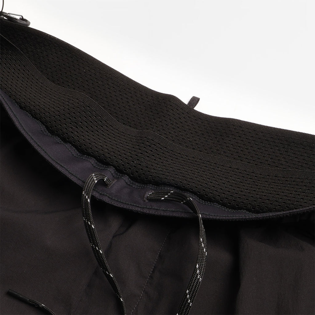 Satisfy Rippy Cordura 5" Trail Shorts, Black, Detail Shot 6