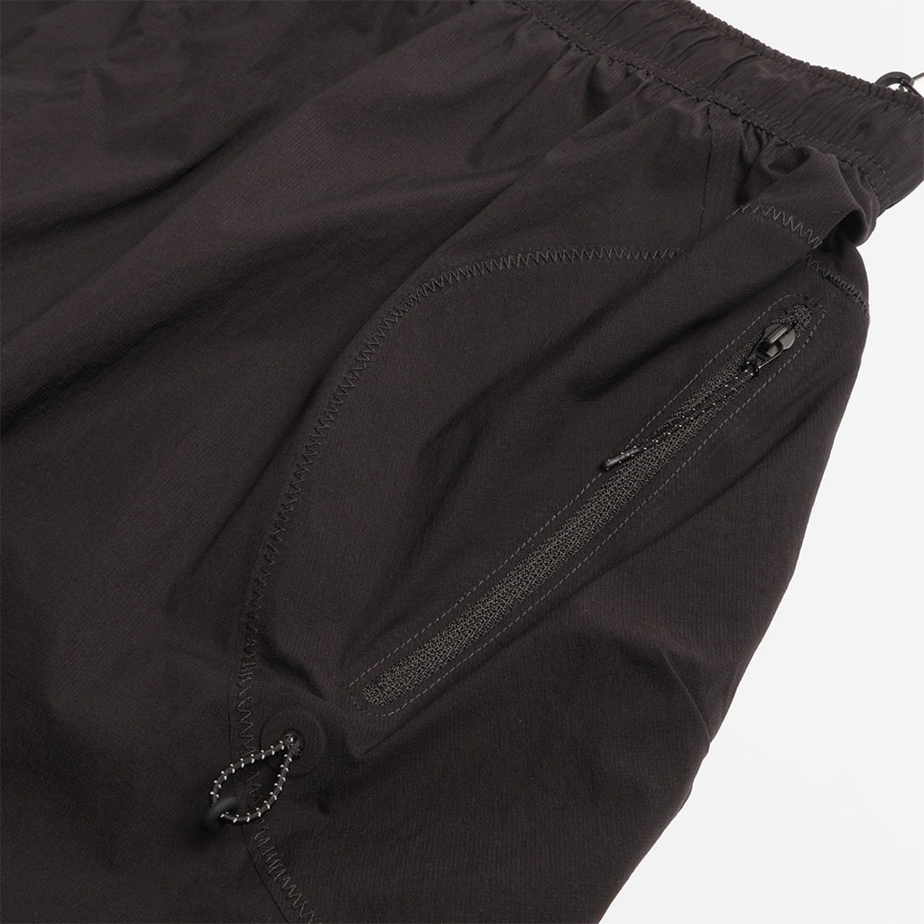 Satisfy Rippy Cordura 5" Trail Shorts, Black, Detail Shot 7