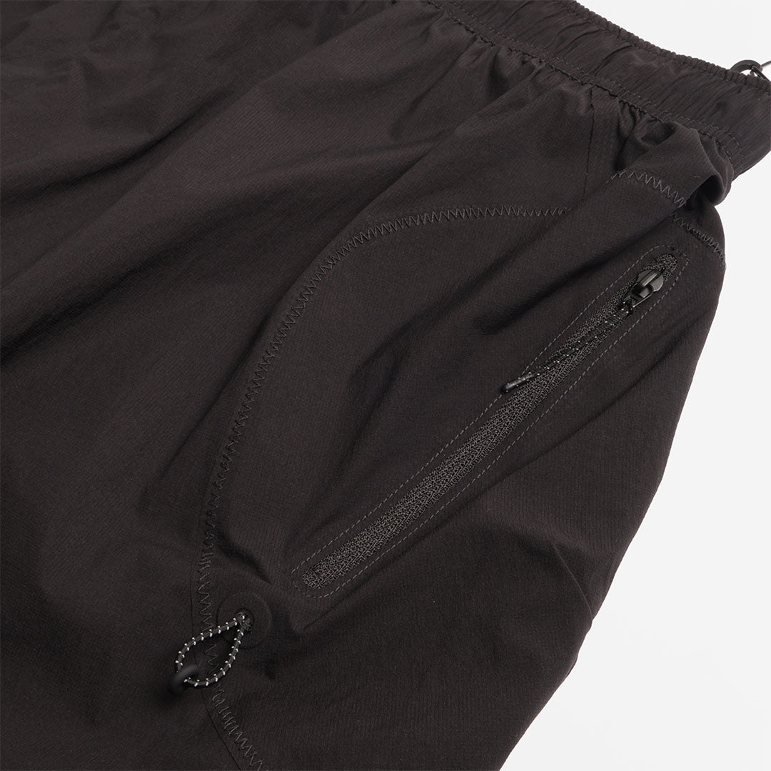 Satisfy Rippy Cordura 5" Trail Shorts, Black, Detail Shot 7