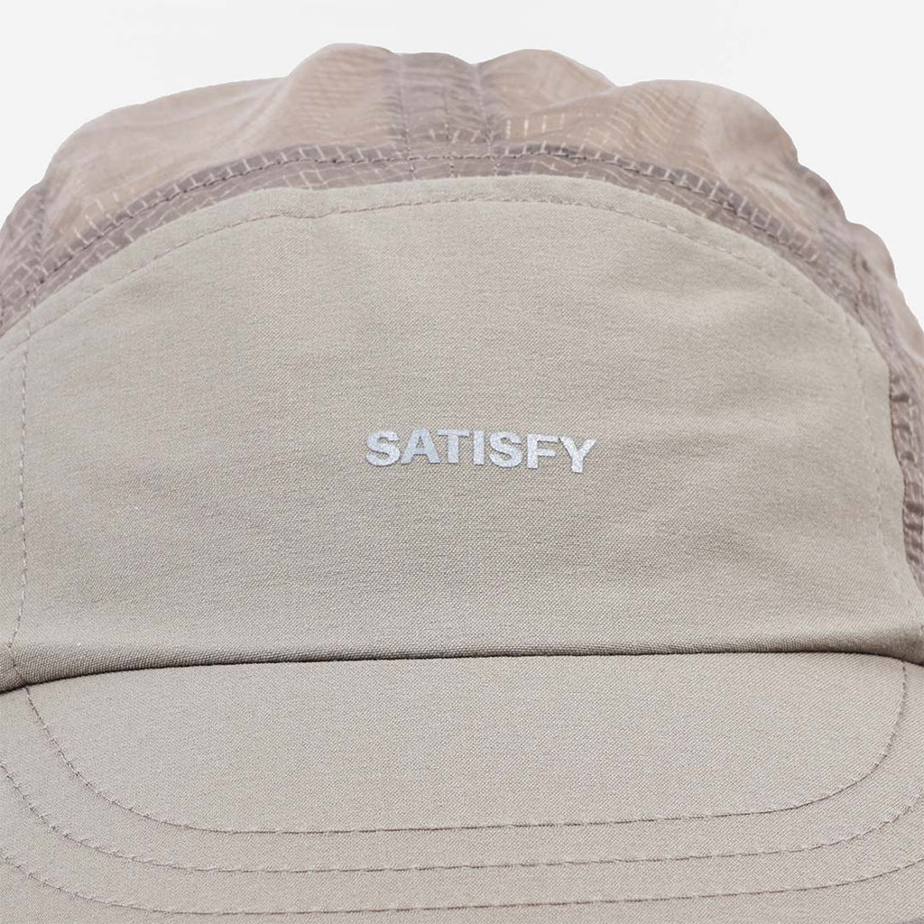 Satisfy Rippy Trail Cap, Shitake, Detail Shot 3